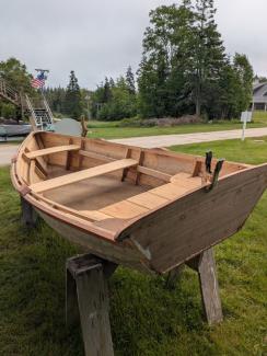11' 4" Susan Skiff, view of stern port side