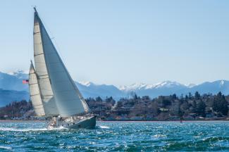 2012 40’ Gartside Yawl, undersail