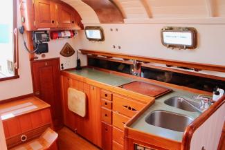 2012 40' Gartside Yawl, sink, cabinets, counter