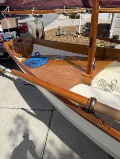 CLC Passagemaker Dinghy, looking at top of deck 