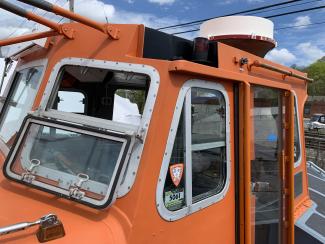 Ex-RNLI Silver Jubilee Lifeboat from UK, Pilot house