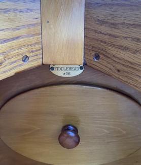 Harry Bryan Fidddlehead 12, name plate