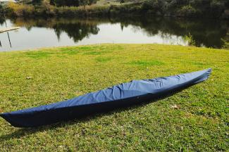 Wooden Kayak Miramichi 17'  - 1 person,  side view