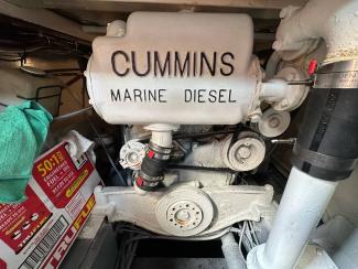 1969/1975 Monk Sr. Trawler, engine