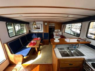 1969/1975 Monk Sr. Trawler, inside view