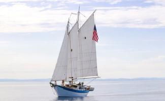 BLUE STARR, a William Garden Walloon schooner.