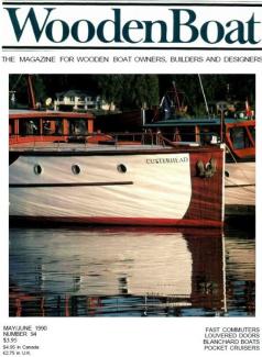 CUTTERHEAD. WoodenBoat magazine #94 cover photo by Neil Rabinowitz.