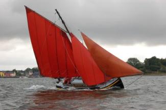 WIDGEON, Galway Hooker (gleoiteog), built 1938.