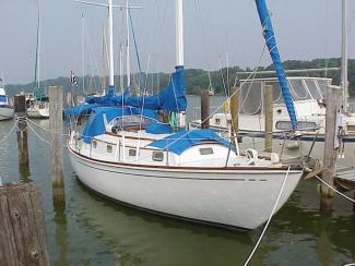 C FARER (ex-MAGGIE M) a Dickerson Boatbuilders keel ketch.
