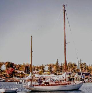 Concordia yawl #5, DUENDE. Photograph by Kurt Kavanaugh.