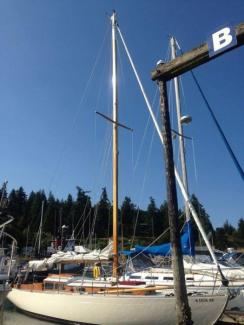 S/V SWIFTSURE, a Ben Seaborn sloop. 