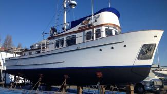 TYEE, 45' Marco Construction & Design Co. trawler yacht.