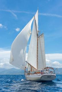 SILVER HEELS (42' Peterson/Brewer keel schooner).