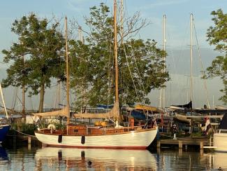 carefully restored ketch