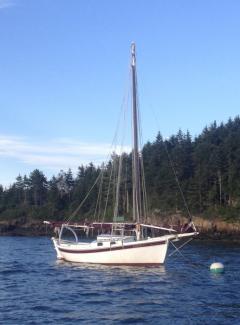 CHIMERA, Lubec boat built by Penobscot Boat Works, 1976.