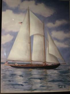 Schooner MYA, by TedK