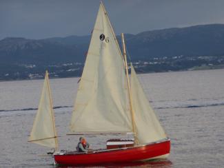 LILI, a Vivier Jewell built by Amber Boat of Lithuania.