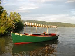 Fantail Launch in water