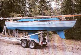 22' Fox Island Class on trailer