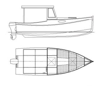 plan and side view