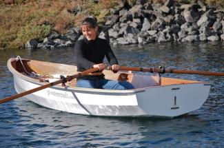 Modern nesting dinghy for cruising from Port Townsend Watercraft