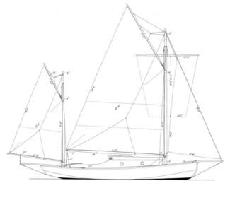 Day - Mower 25' Sea Bird Yawl profile