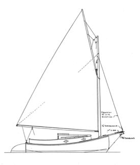 Wittholz 17' Catboat profile