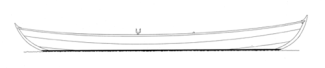 16' Double-Ended Pulling Boat, SHEARWATER profile