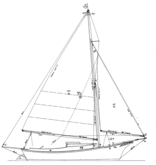 20' Yawl,  SALLEE ROVER profile