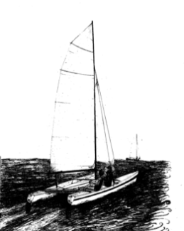 PIXIE,  Beach Catamaran sailing