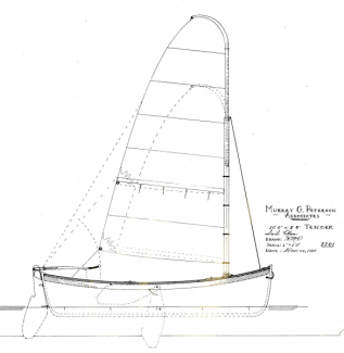 Double Ender Dinghy lines