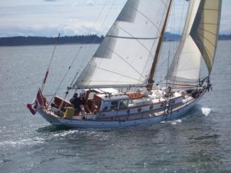 KATIE FORD, 45' Heine Dole sloop