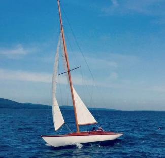 CHANCE under sail