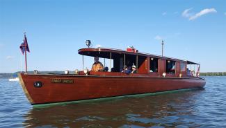 CHIEF UNCAS cruising the Susquehanna