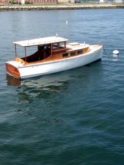 CHARLIE at mooring