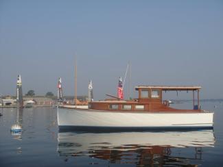 CHARLIE on mooring