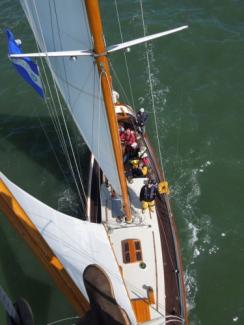 ELIZABETH MUIR, 49' 6" Eastward schooner 