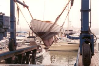 FITTING END folk boat.