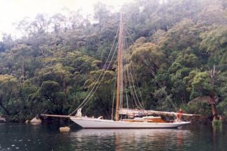 Ida at Anchor