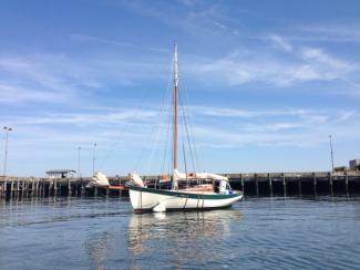 KITE on mooring.