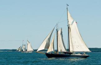 NATHANIEL BOWDITCH, 82' Wm. Hand schooner, circa 2012