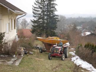 SILVER WINGS, a Luders 16 sloop 