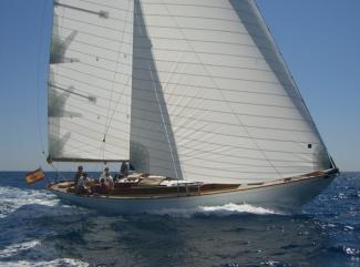 HESPERUS 49 foot Alden sloop.