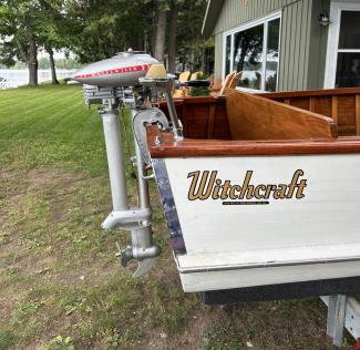 Paired with a 1939 Waterwitch by Sears, Roebuck