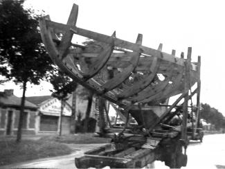 Exit of construction site 1950