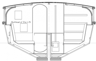 Simplicity 35 midsection