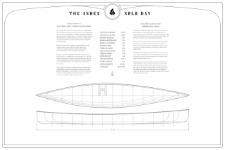 Solo Canoe for Cedar Strip Construction - From Ashes Still Water Boats.