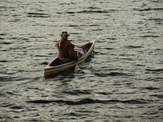 Wood Strip Solo Quick - Canoe Plans for Cedar Strip Construction