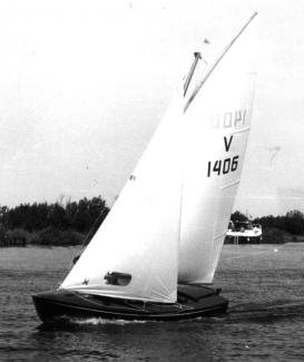 FURIE, Vrijheid V1406, sailed by its builder.