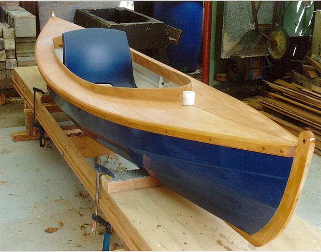 Fiddlehead canoe